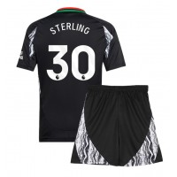 Arsenal Raheem Sterling #30 Bortatröja Barn 2024-25 Kortärmad (+ Korta byxor)